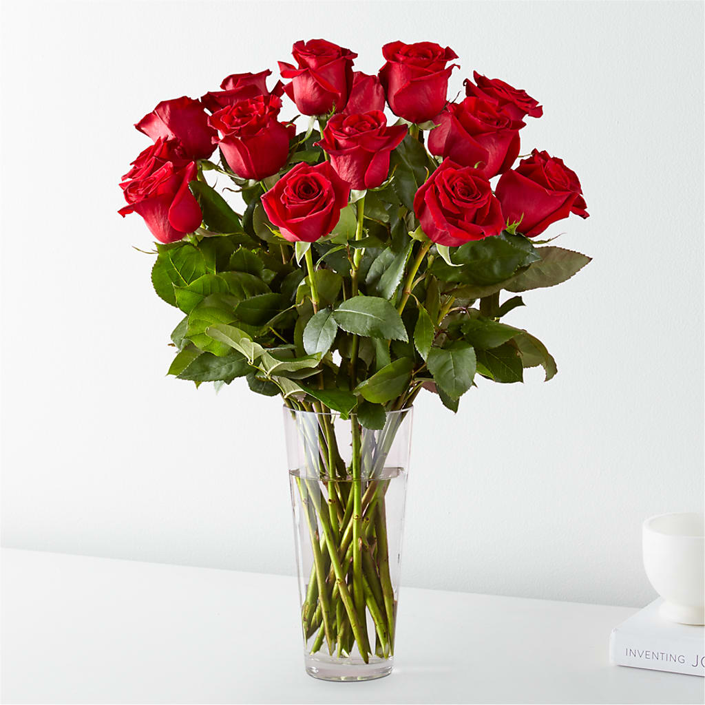 Long Stem Red Rose Bouquet – FUJI'S ALADDIN FLOWERS, National City CA