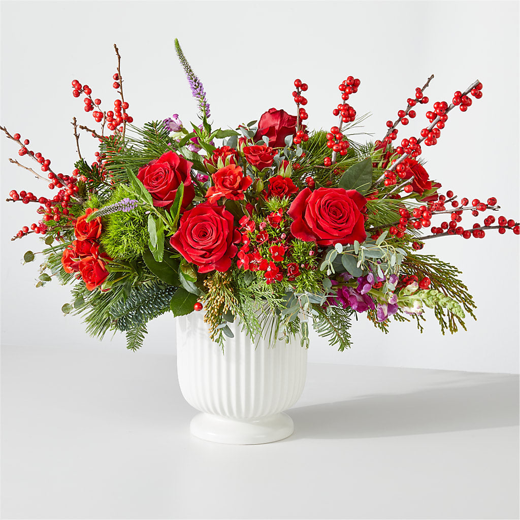 Big Red Bow Bouquet – FUJI'S ALADDIN FLOWERS, National City CA