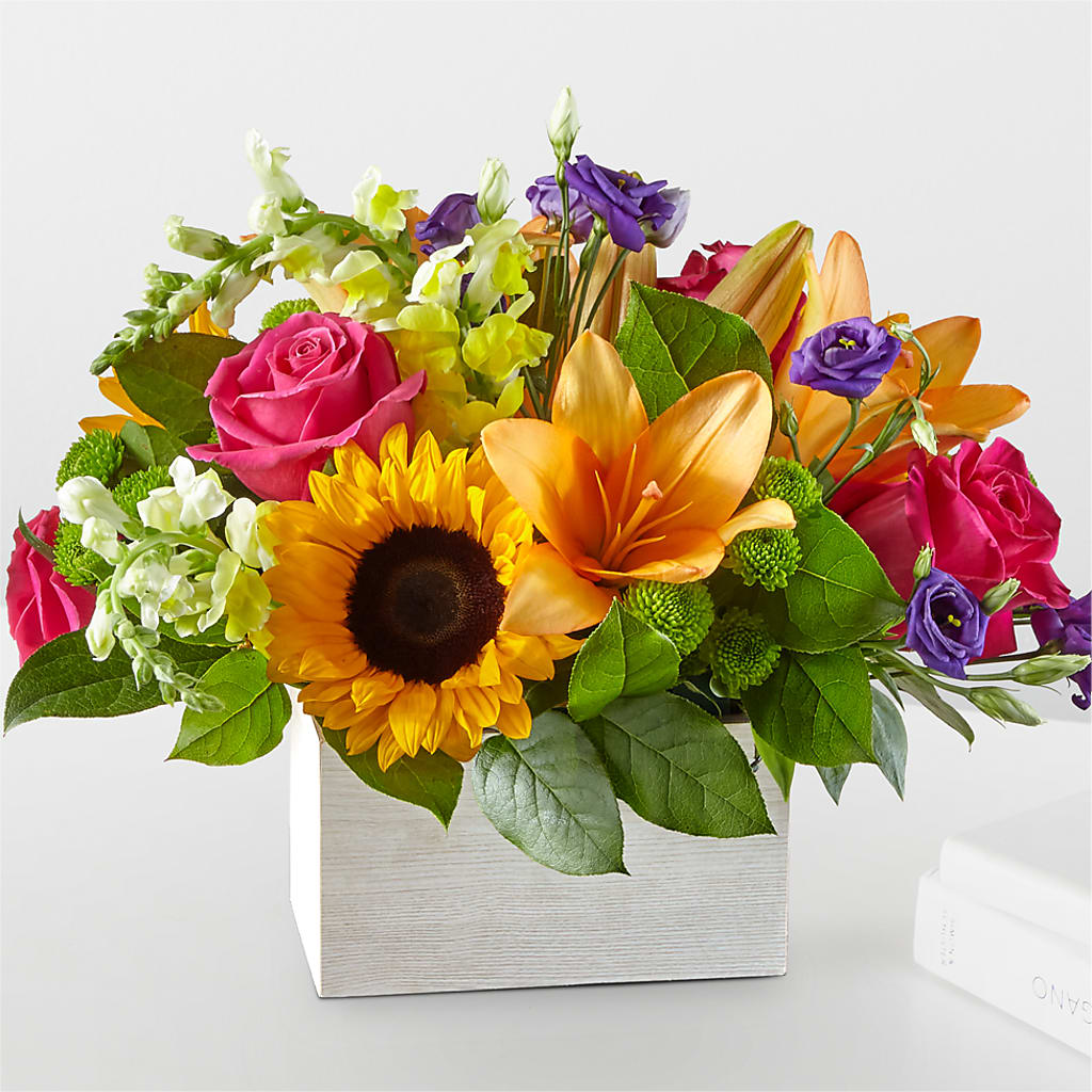Best Day Box Bouquet – FUJI'S ALADDIN FLOWERS, National City CA