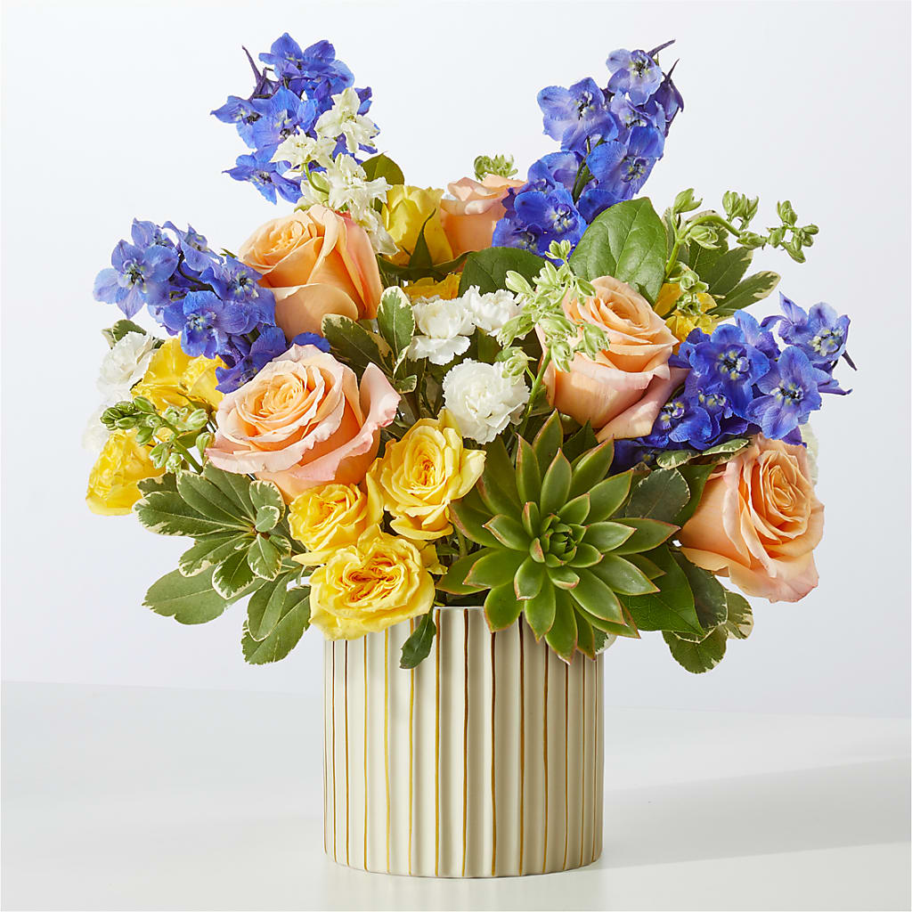 Cobalt Reverie Bouquet – FUJI'S ALADDIN FLOWERS, National City CA