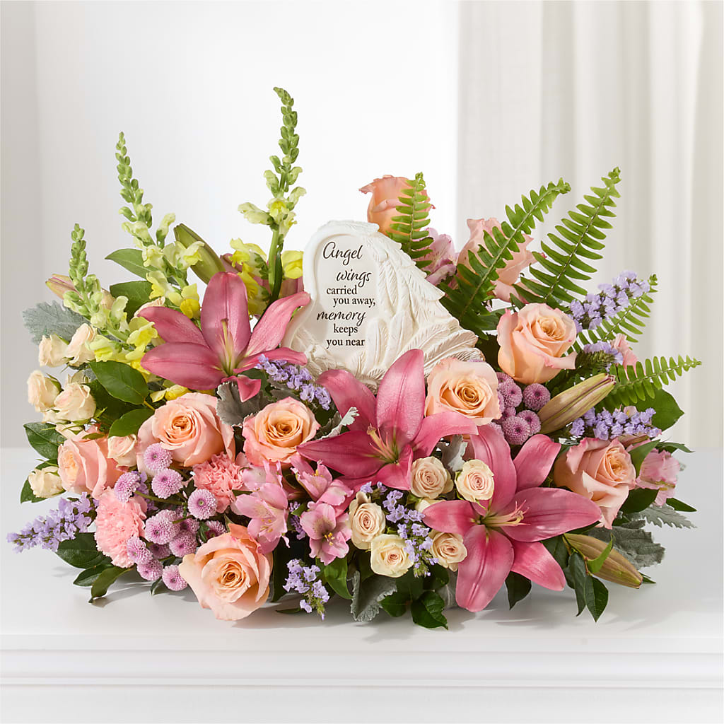 Gentle Light Arrangement – FUJI'S ALADDIN FLOWERS, National City CA