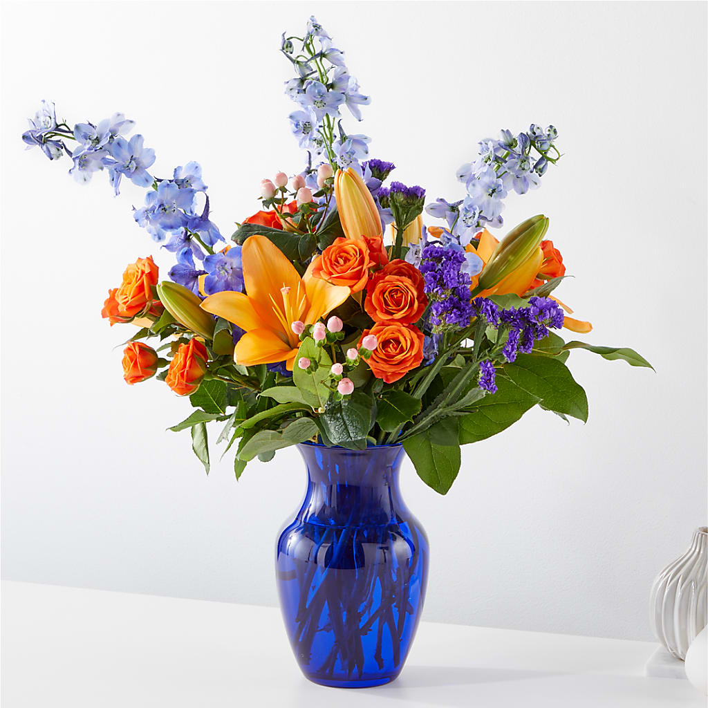 Radiant Citrus Bouquet – FUJI'S ALADDIN FLOWERS, National City CA