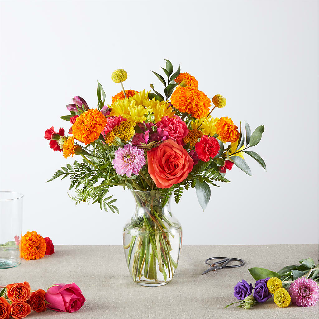 Feast of Color – A Florist Original – FUJI'S ALADDIN FLOWERS, National City CA