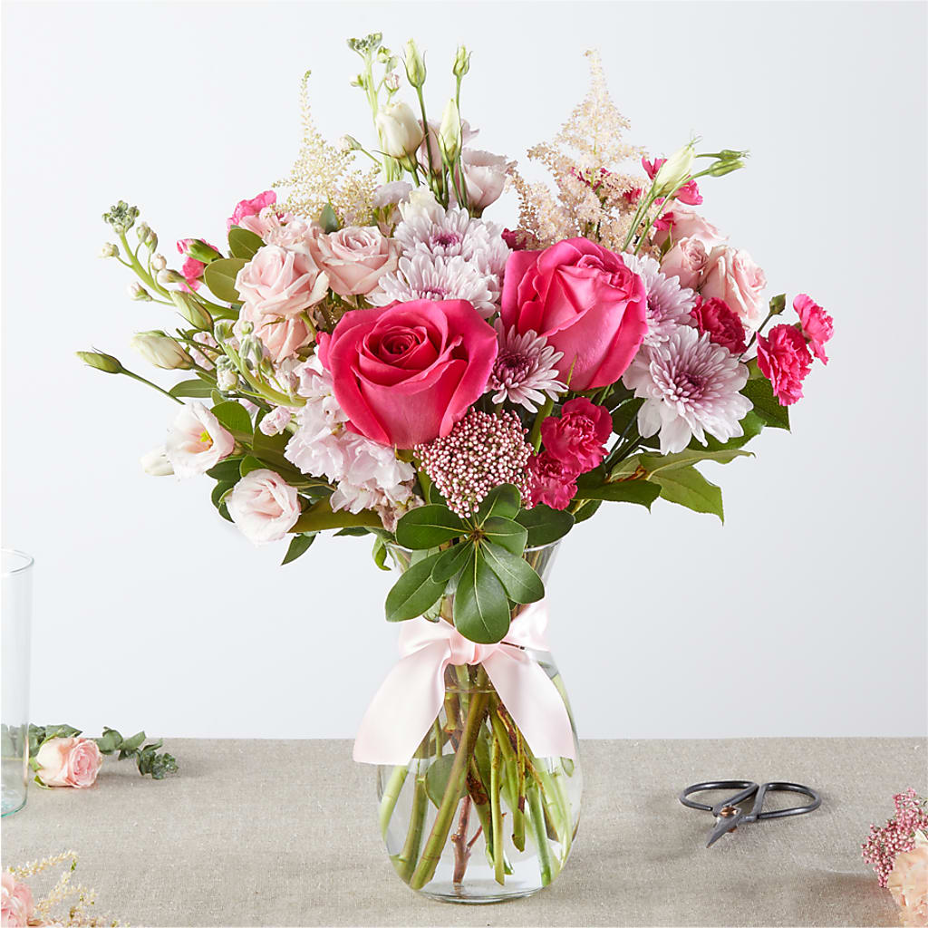 Pink Ribbon - A Florist Original – FUJI'S ALADDIN FLOWERS, National City CA