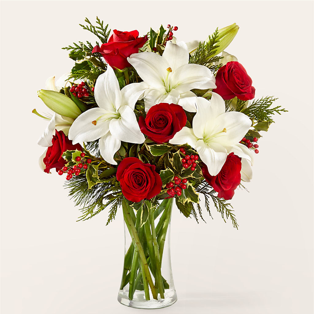 Sparkling Snowflakes Bouquet – FUJI'S ALADDIN FLOWERS, National City CA