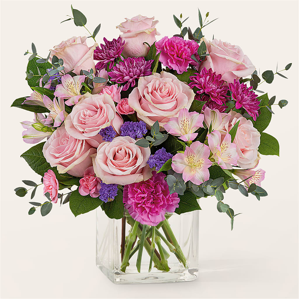 Rosy Radiance Bouquet – FUJI'S ALADDIN FLOWERS, National City CA
