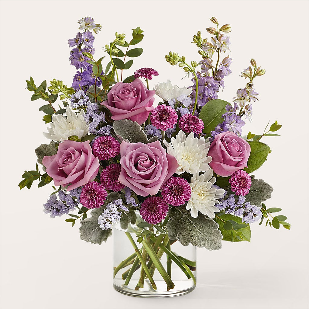 Violet Frost Bouquet – FUJI'S ALADDIN FLOWERS, National City CA