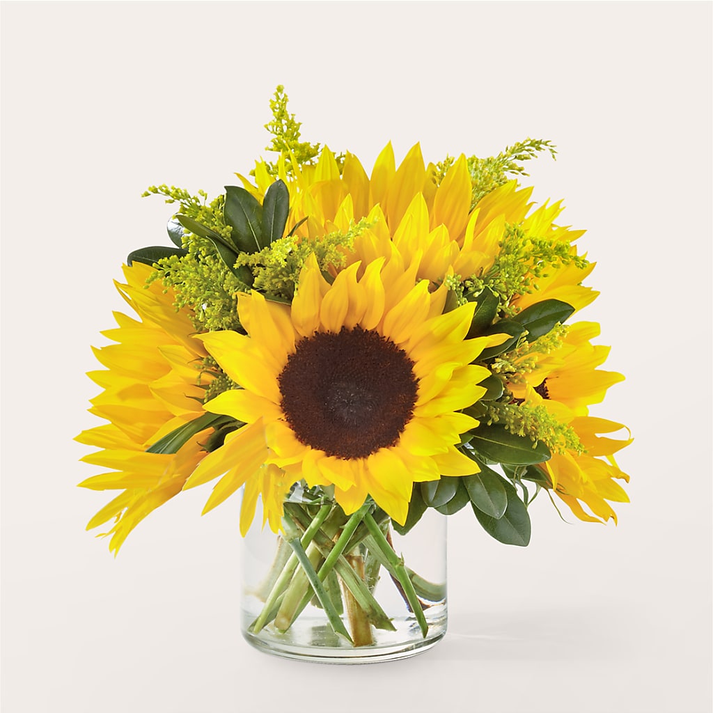 Beaming Sunflower Bouquet – FUJI'S ALADDIN FLOWERS, National City CA
