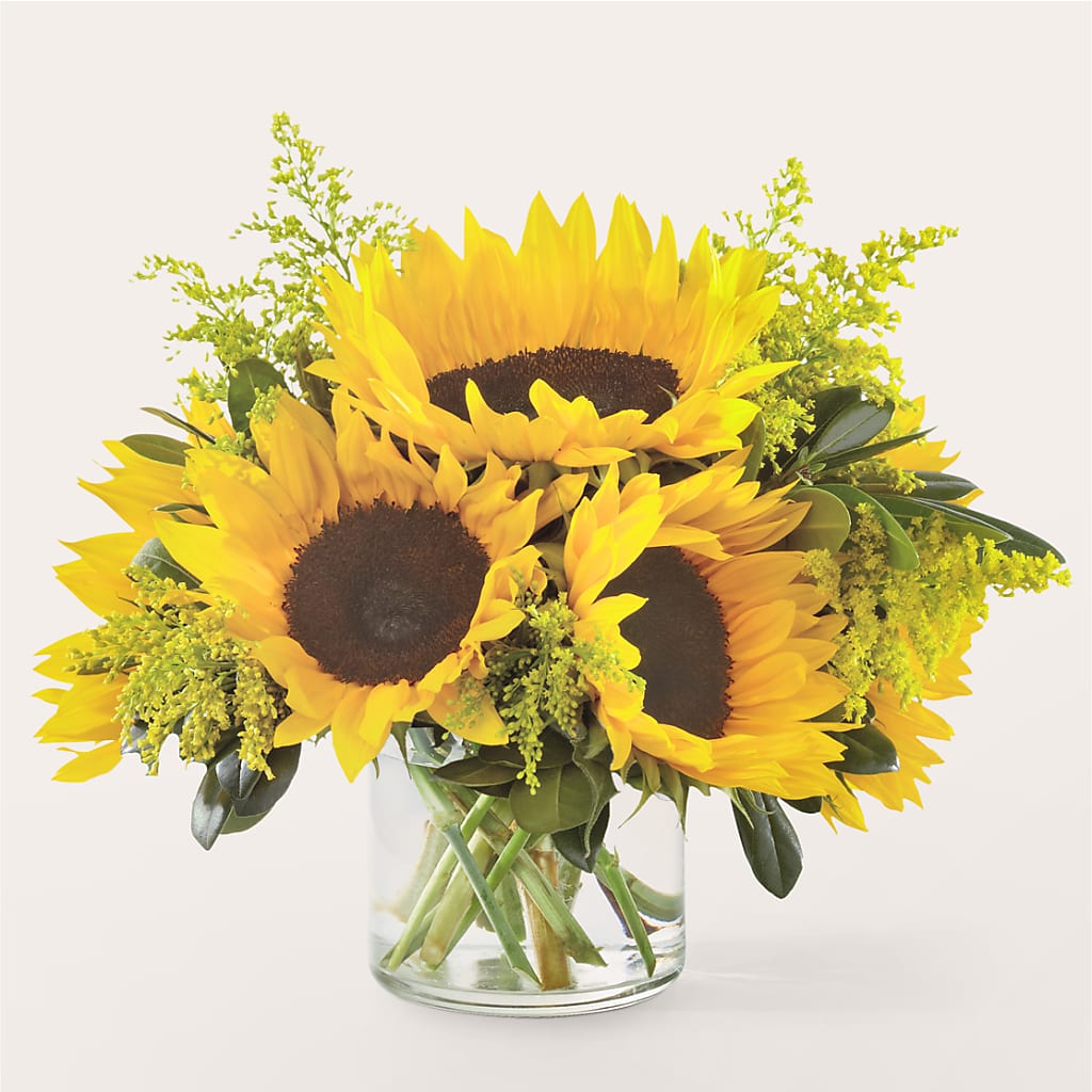 Beaming Sunflower Bouquet – FUJI'S ALADDIN FLOWERS, National City CA