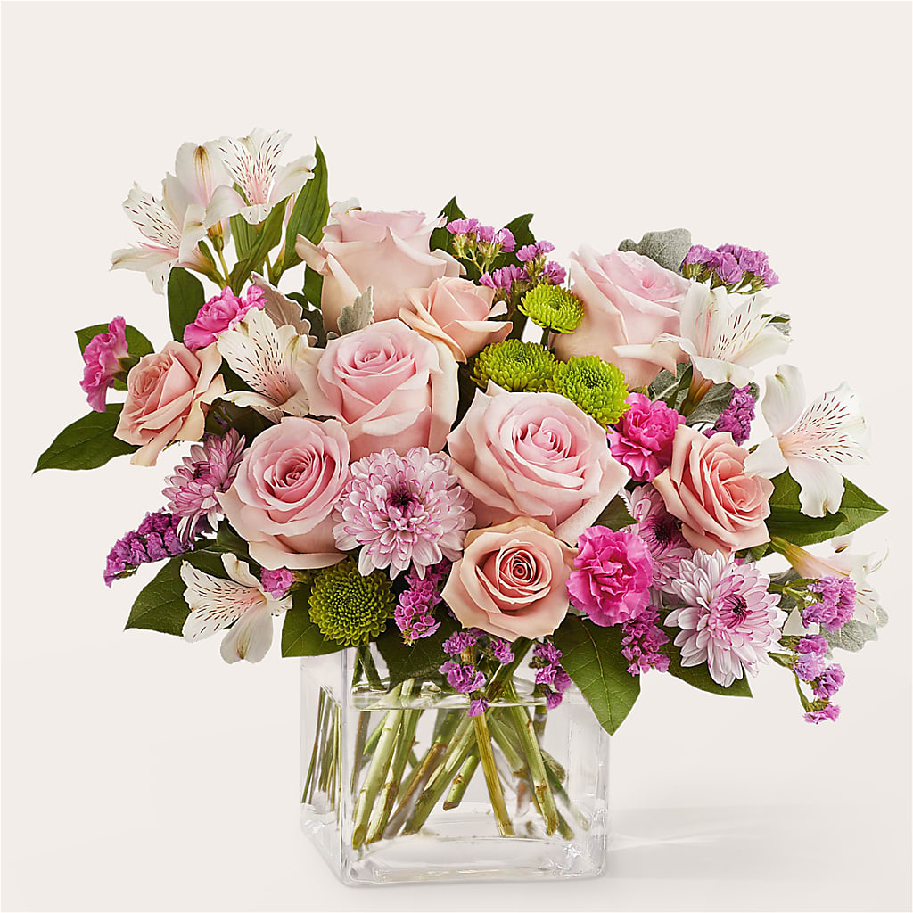 Pink Suede Bouquet – FUJI'S ALADDIN FLOWERS, National City CA