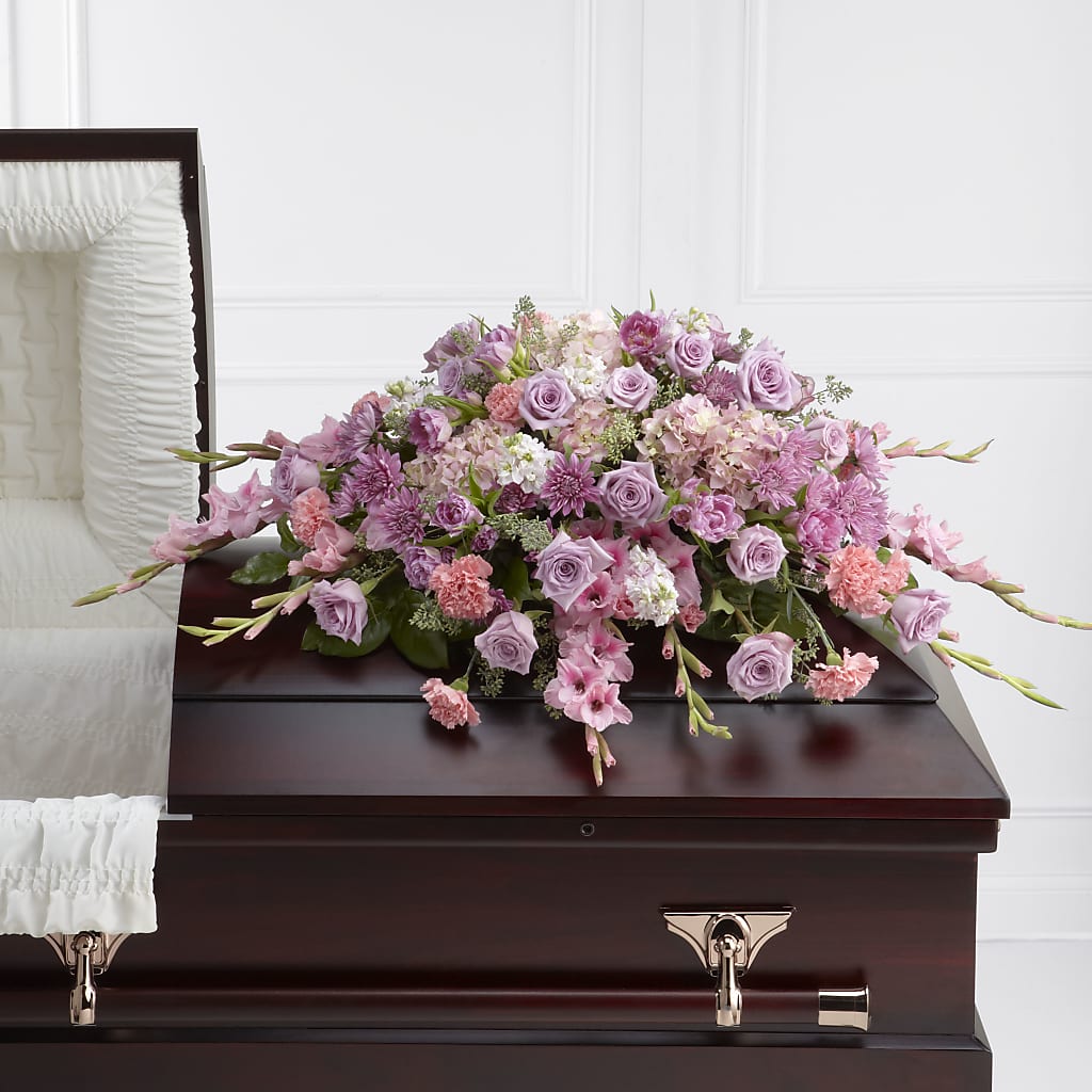 Immorata Casket Spray – FUJI'S ALADDIN FLOWERS, National City CA