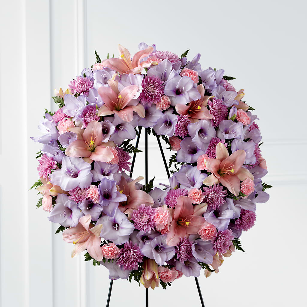 Beloved Friend Wreath – FUJI'S ALADDIN FLOWERS, National City CA