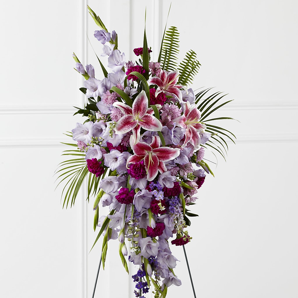 Tender Touch Standing Spray – FUJI'S ALADDIN FLOWERS, National City CA