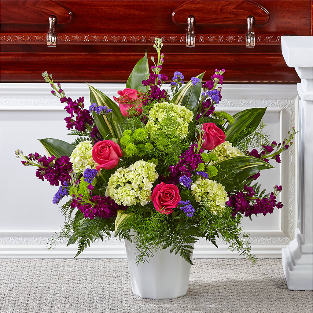 Beautiful Horizons Floor Basket – FUJI'S ALADDIN FLOWERS, National City CA