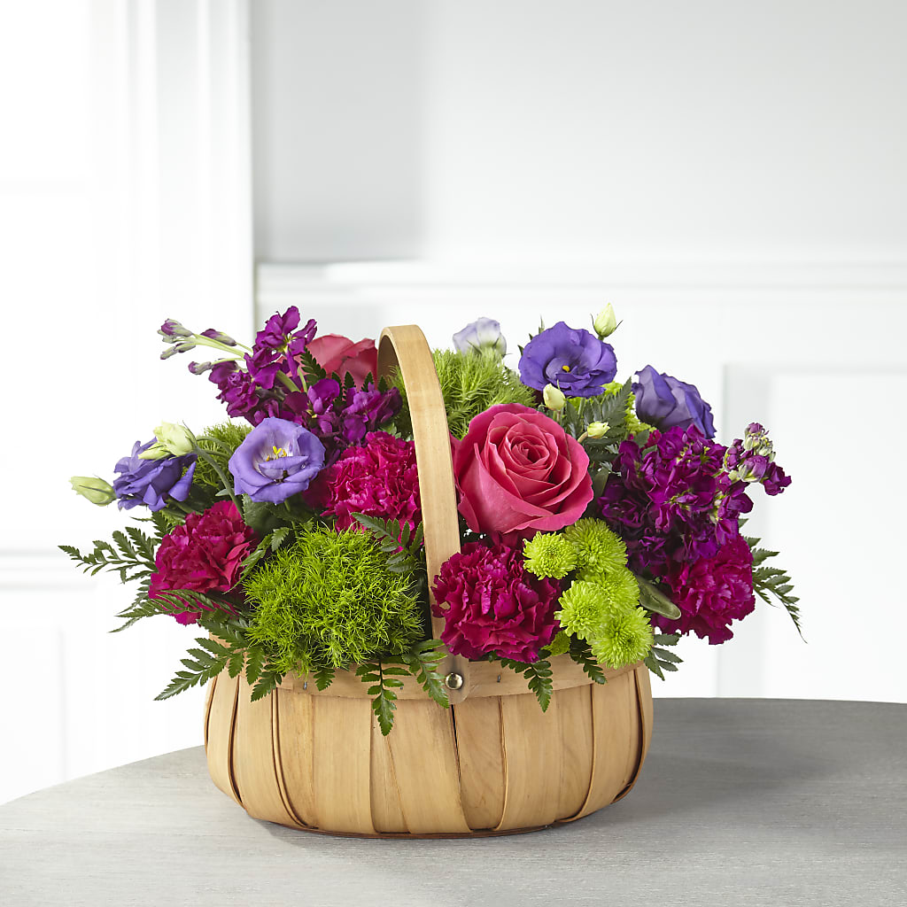 Serene Sanctuary Basket – FUJI'S ALADDIN FLOWERS, National City CA