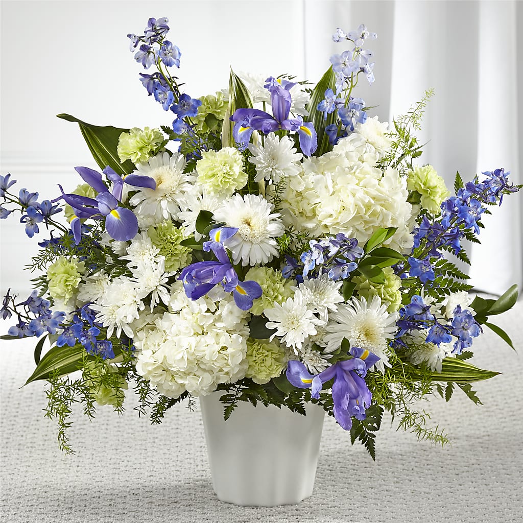 Soft Serenity Floor Basket – FUJI'S ALADDIN FLOWERS, National City CA