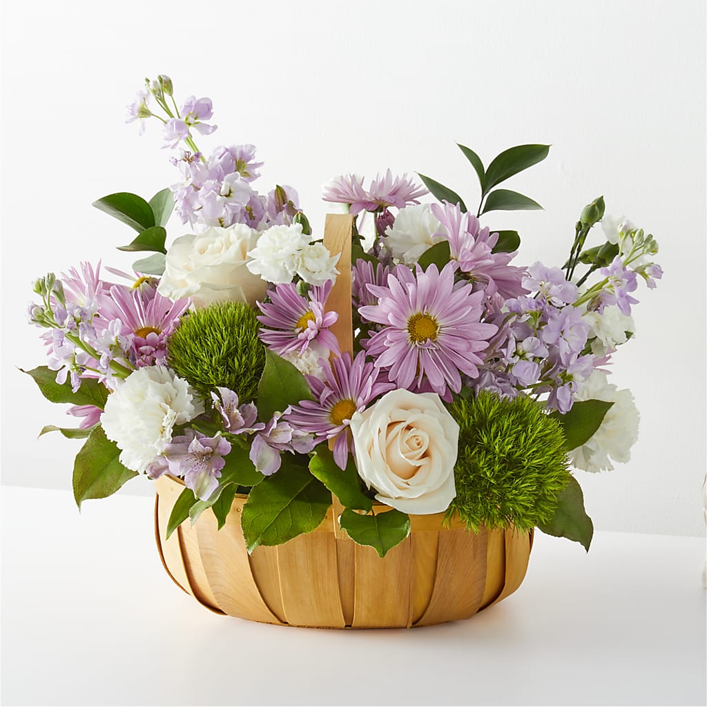 Peace & Love Basket – FUJI'S ALADDIN FLOWERS, National City CA