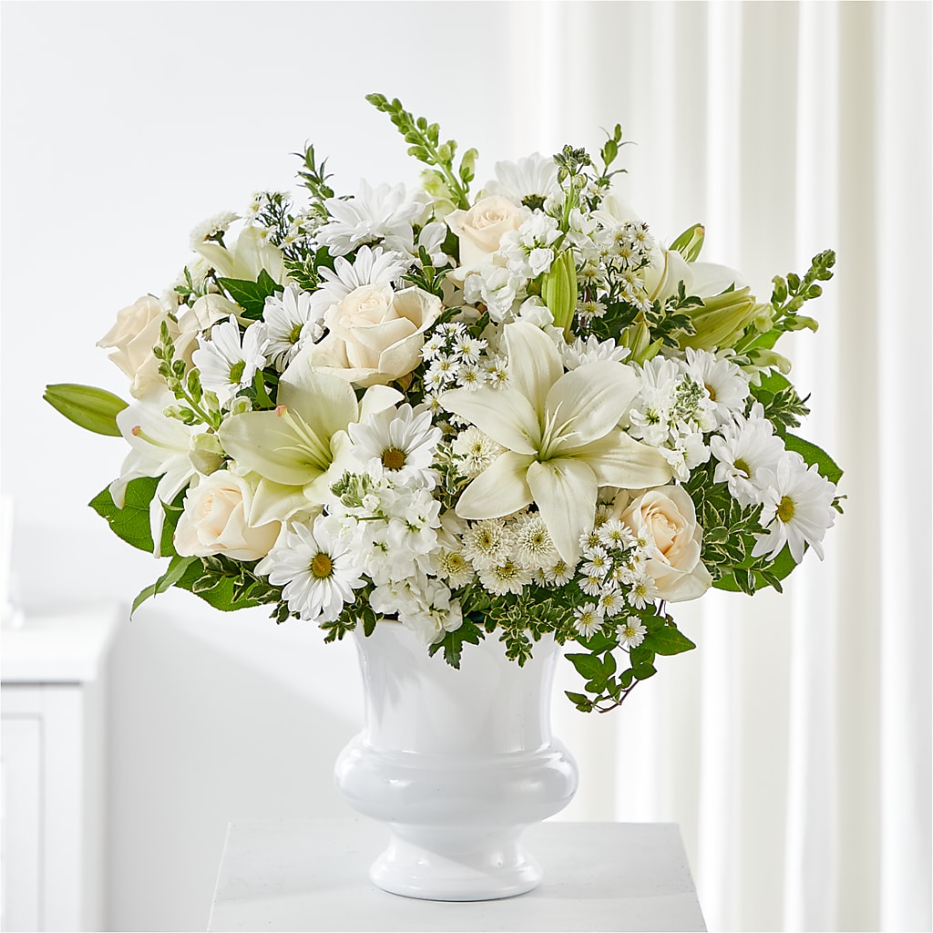 Uplifting Urn Arrangement – FUJI'S ALADDIN FLOWERS, National City CA