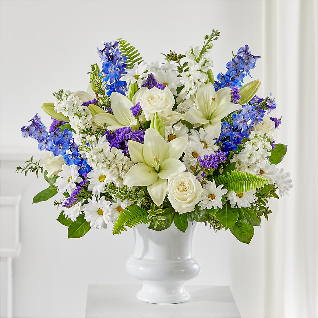 Expressions of Hope Urn Arrangement – FUJI'S ALADDIN FLOWERS, National City CA