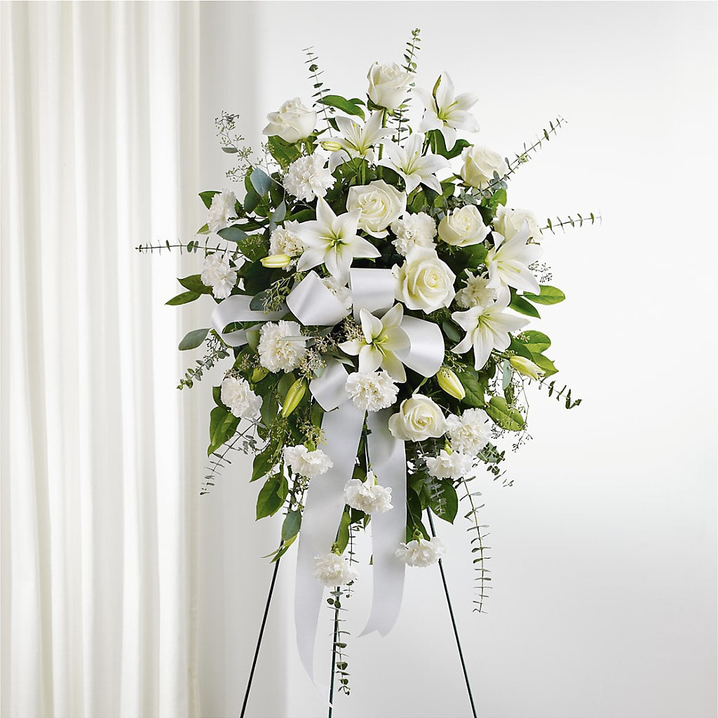 With Care Standing Spray – FUJI'S ALADDIN FLOWERS, National City CA