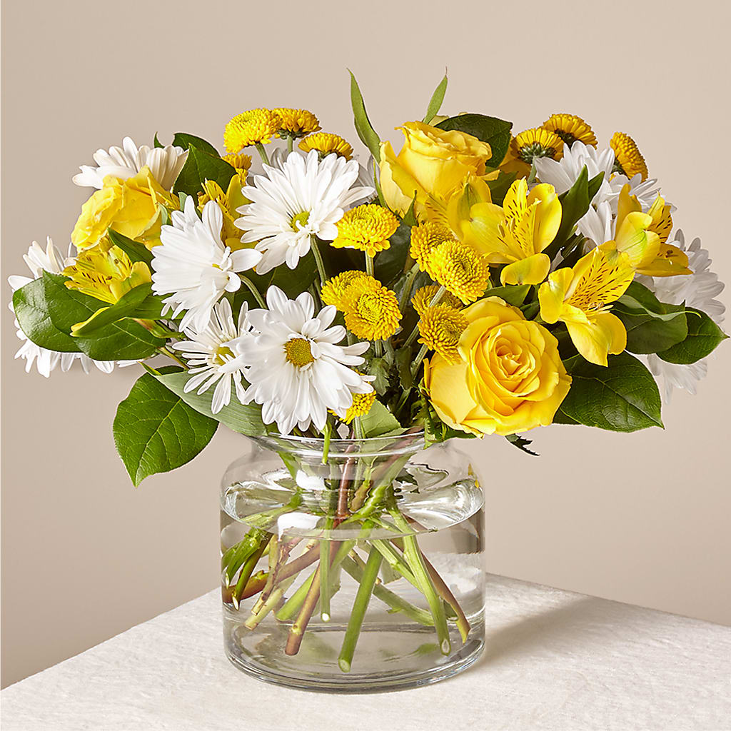 Sunny Sentiments Bouquet – FUJI'S ALADDIN FLOWERS, National City CA
