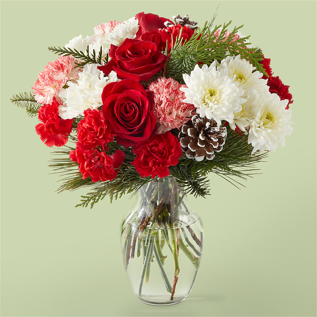 Candy Cane Lane Bouquet – FUJI'S ALADDIN FLOWERS, National City CA