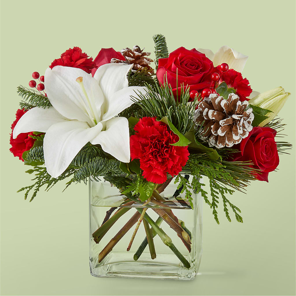 Glistening Icicles Bouquet – FUJI'S ALADDIN FLOWERS, National City CA