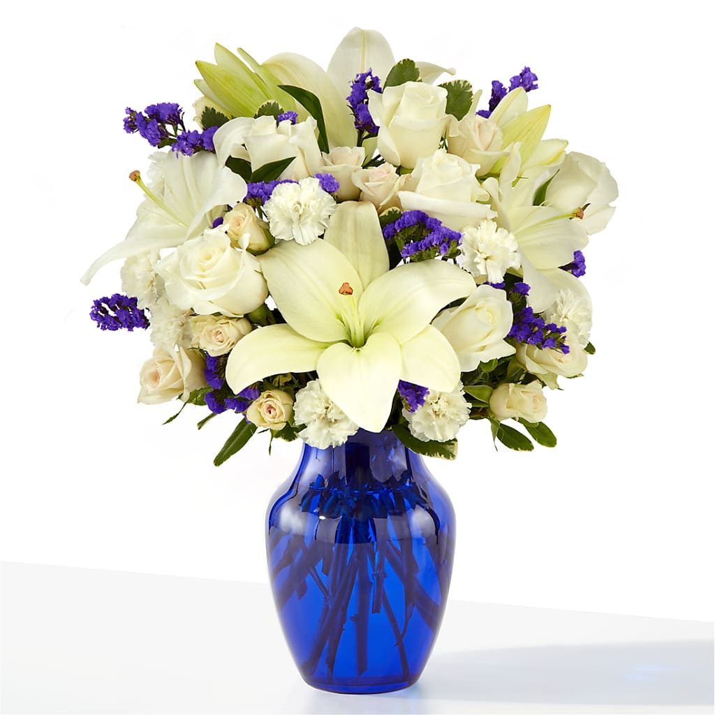 Sapphire Rush Bouquet – FUJI'S ALADDIN FLOWERS, National City CA
