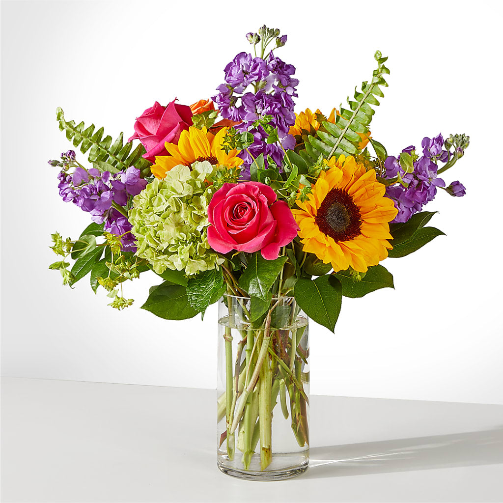 Vibrant Greetings Bouquet – FUJI'S ALADDIN FLOWERS, National City CA
