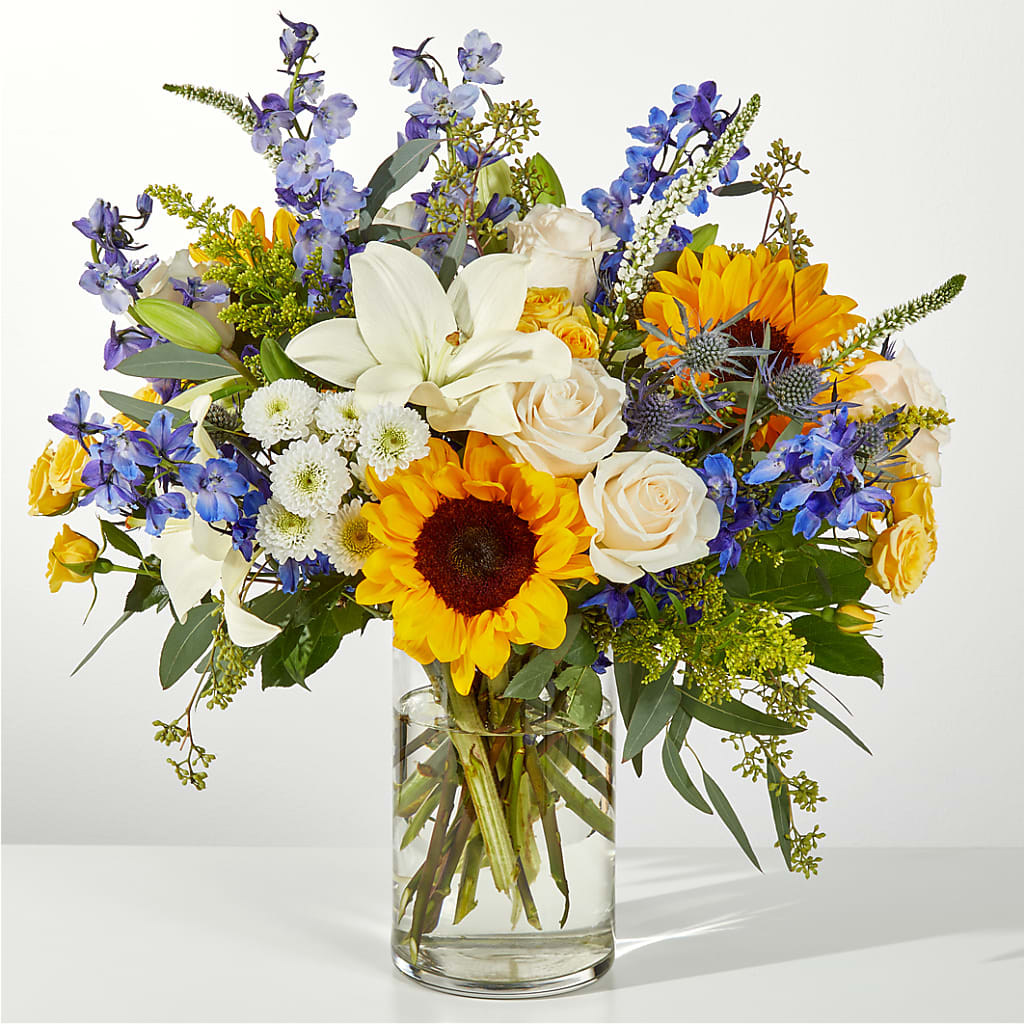 Wonderfully Sunny Bouquet – FUJI'S ALADDIN FLOWERS, National City CA