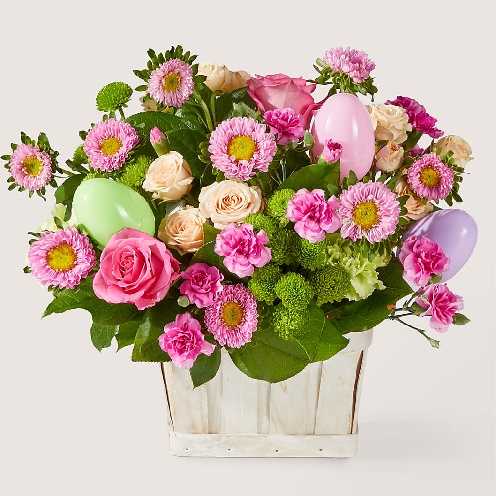 Get Eggcited Basket – FUJI'S ALADDIN FLOWERS, National City CA