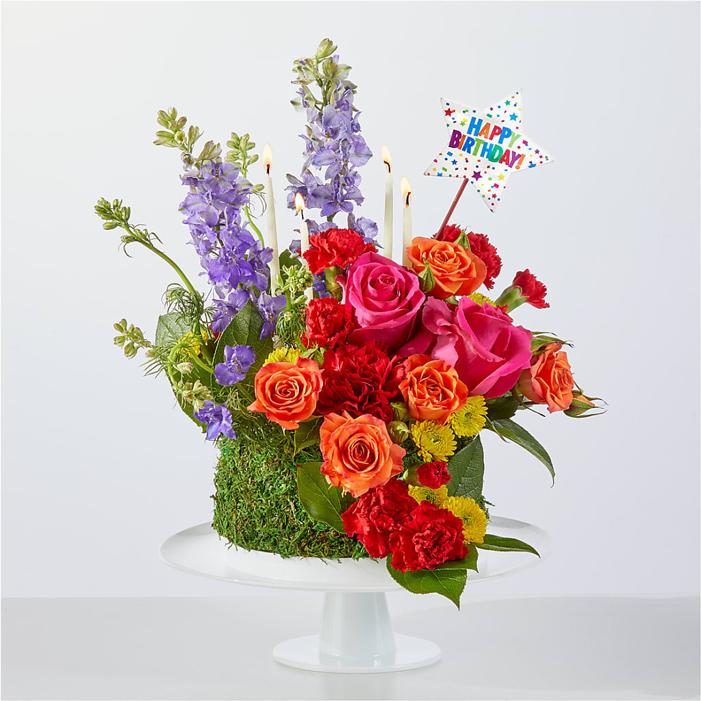 Best Year Yet Floral Cake – FUJI'S ALADDIN FLOWERS, National City CA