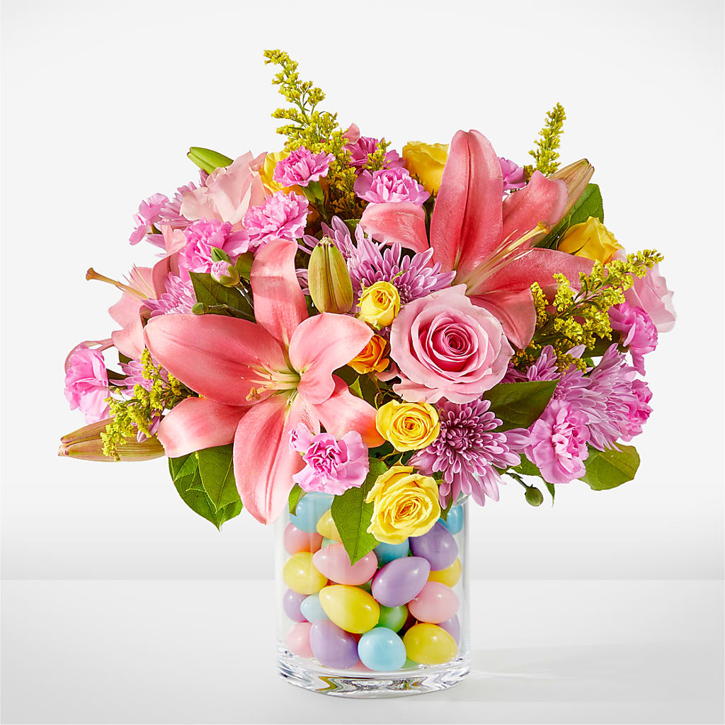 Easter Egg Hunt Bouquet – FUJI'S ALADDIN FLOWERS, National City CA