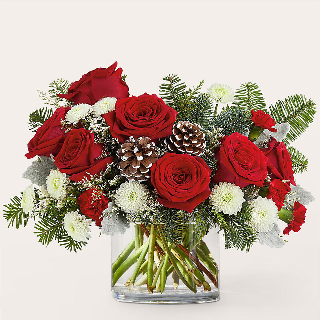 Yule Cheer Bouquet – FUJI'S ALADDIN FLOWERS, National City CA