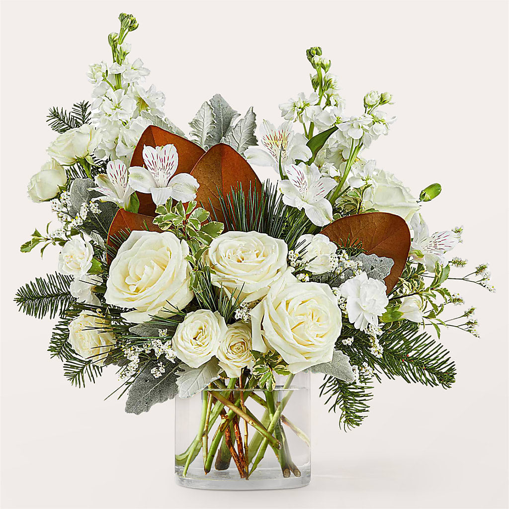 Fresh Snowfall Bouquet – FUJI'S ALADDIN FLOWERS, National City CA