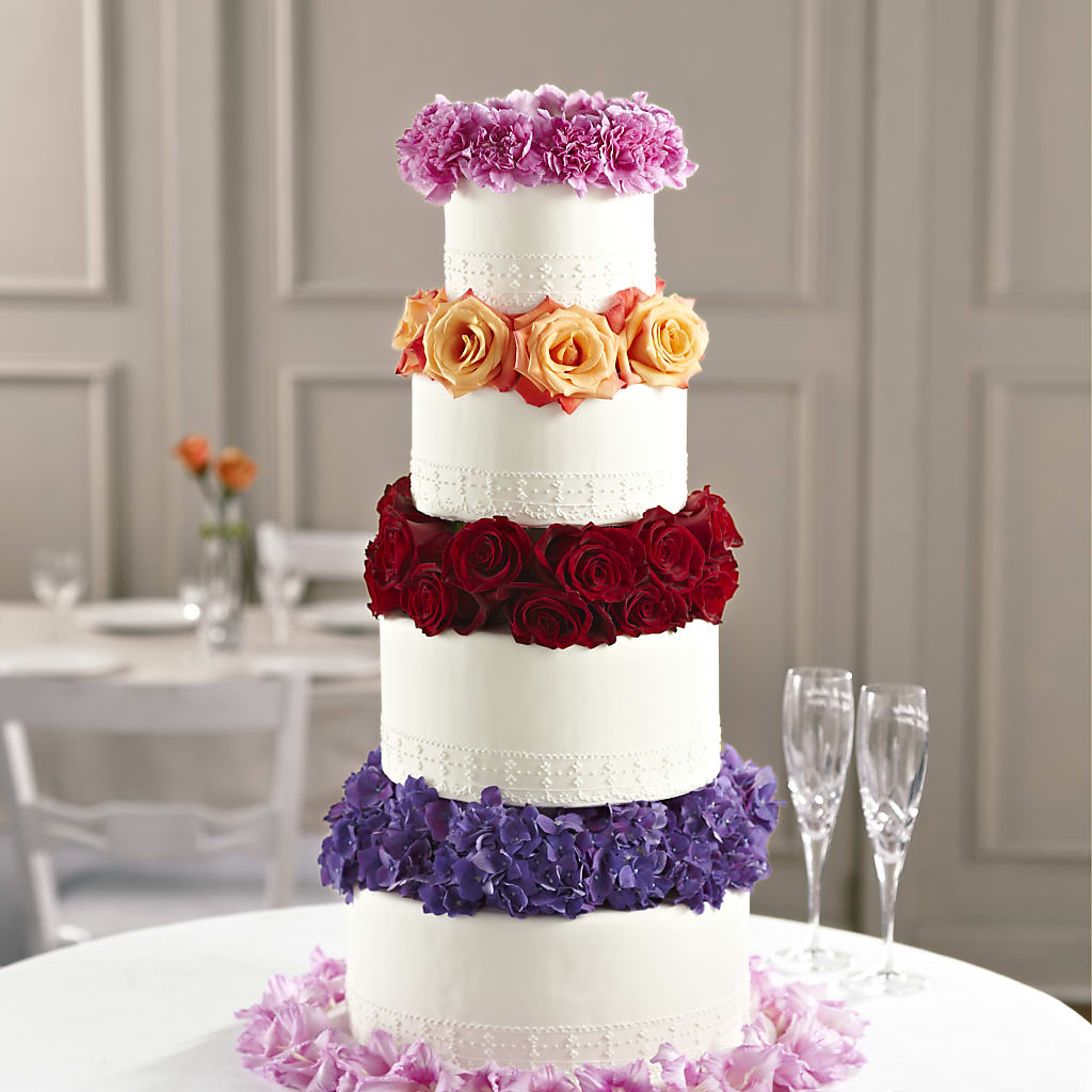 Infinite Love Cake Décor – FUJI'S ALADDIN FLOWERS, National City CA