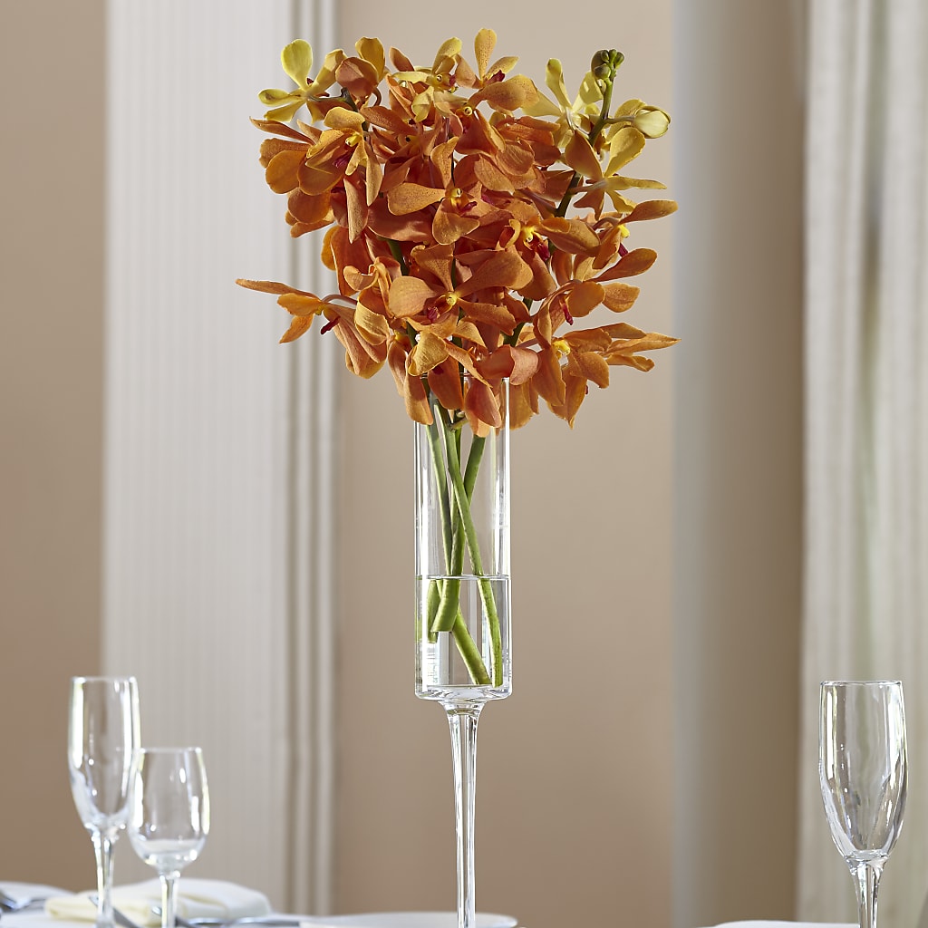 Orange Mokara Bouquet – FUJI'S ALADDIN FLOWERS, National City CA
