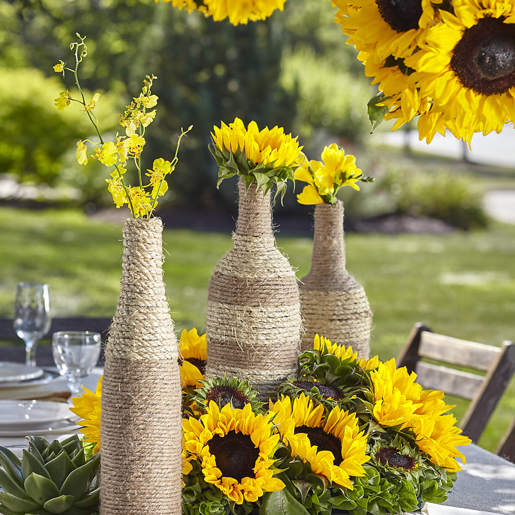 Sublime Garden Centerpiece – FUJI'S ALADDIN FLOWERS, National City CA