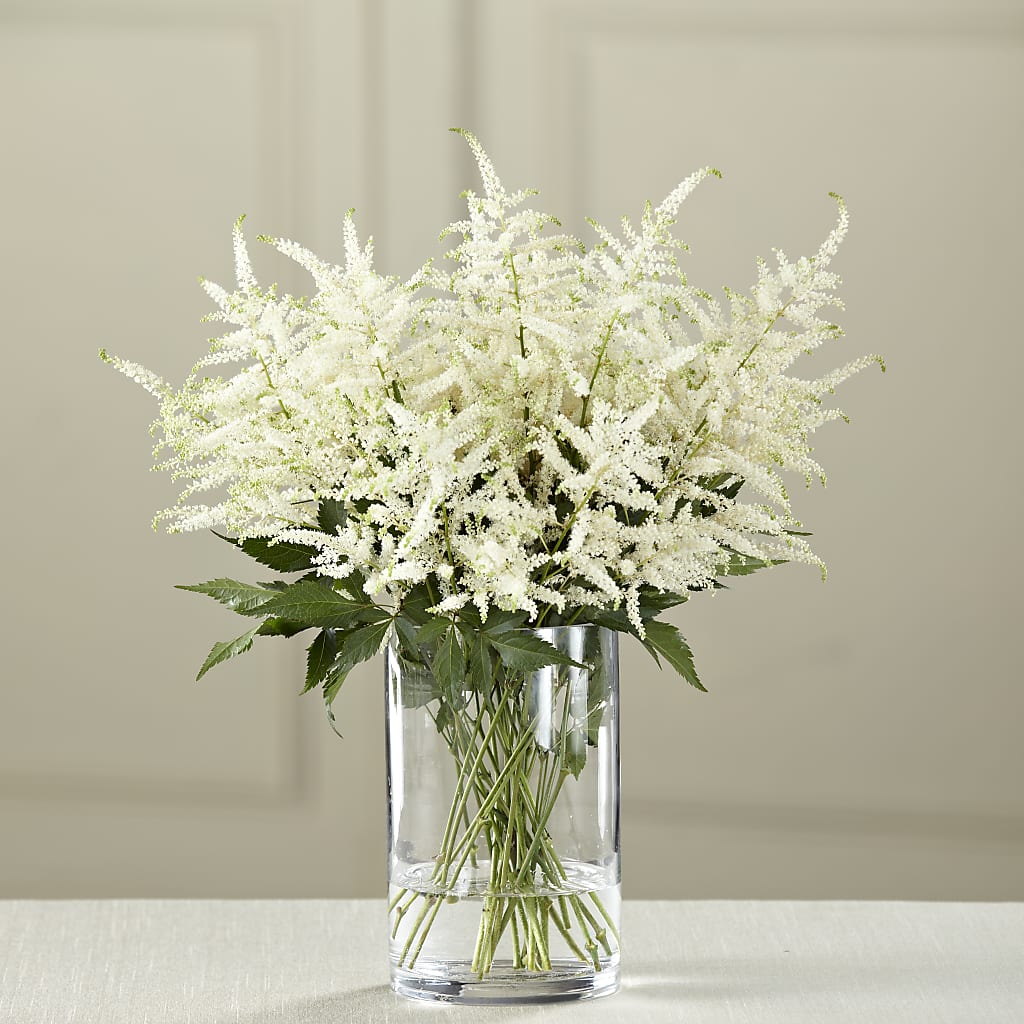 White Astilbe Bouquet – FUJI'S ALADDIN FLOWERS, National City CA