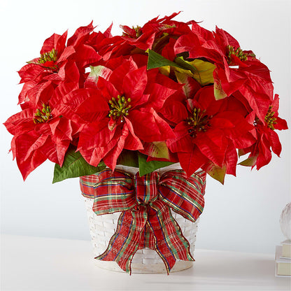 Happiest Holidays Poinsettia – FUJI'S ALADDIN FLOWERS, National City CA