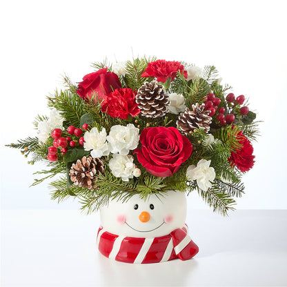 Jolly Snowman Bouquet – FUJI'S ALADDIN FLOWERS, National City CA