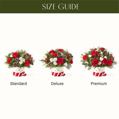 Jolly Snowman Bouquet – FUJI'S ALADDIN FLOWERS, National City CA