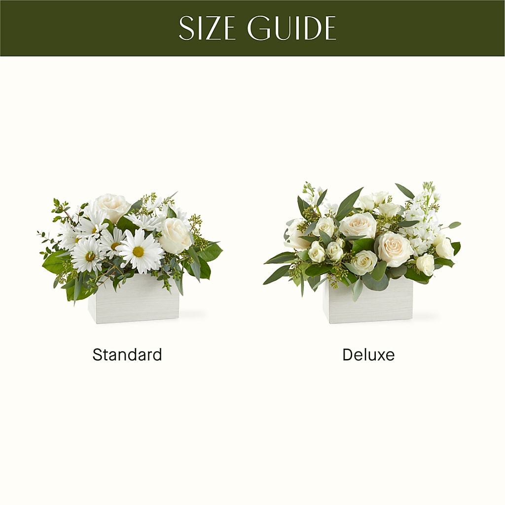 Fresh Linen Box Bouquet – FUJI'S ALADDIN FLOWERS, National City CA
