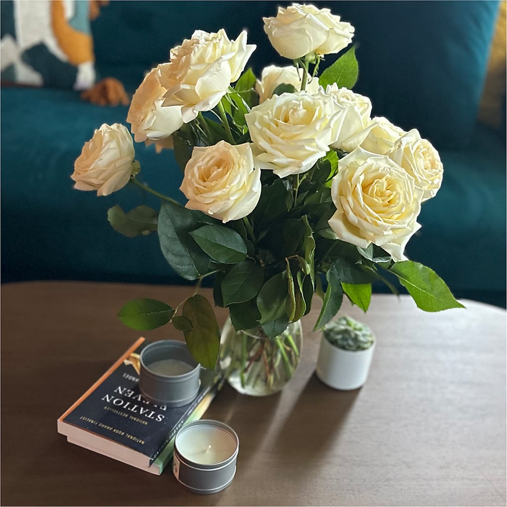 Long Stem Yellow Rose Bouquet – FUJI'S ALADDIN FLOWERS, National City CA