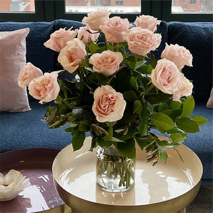 Long Stem Pink Rose Bouquet – FUJI'S ALADDIN FLOWERS, National City CA