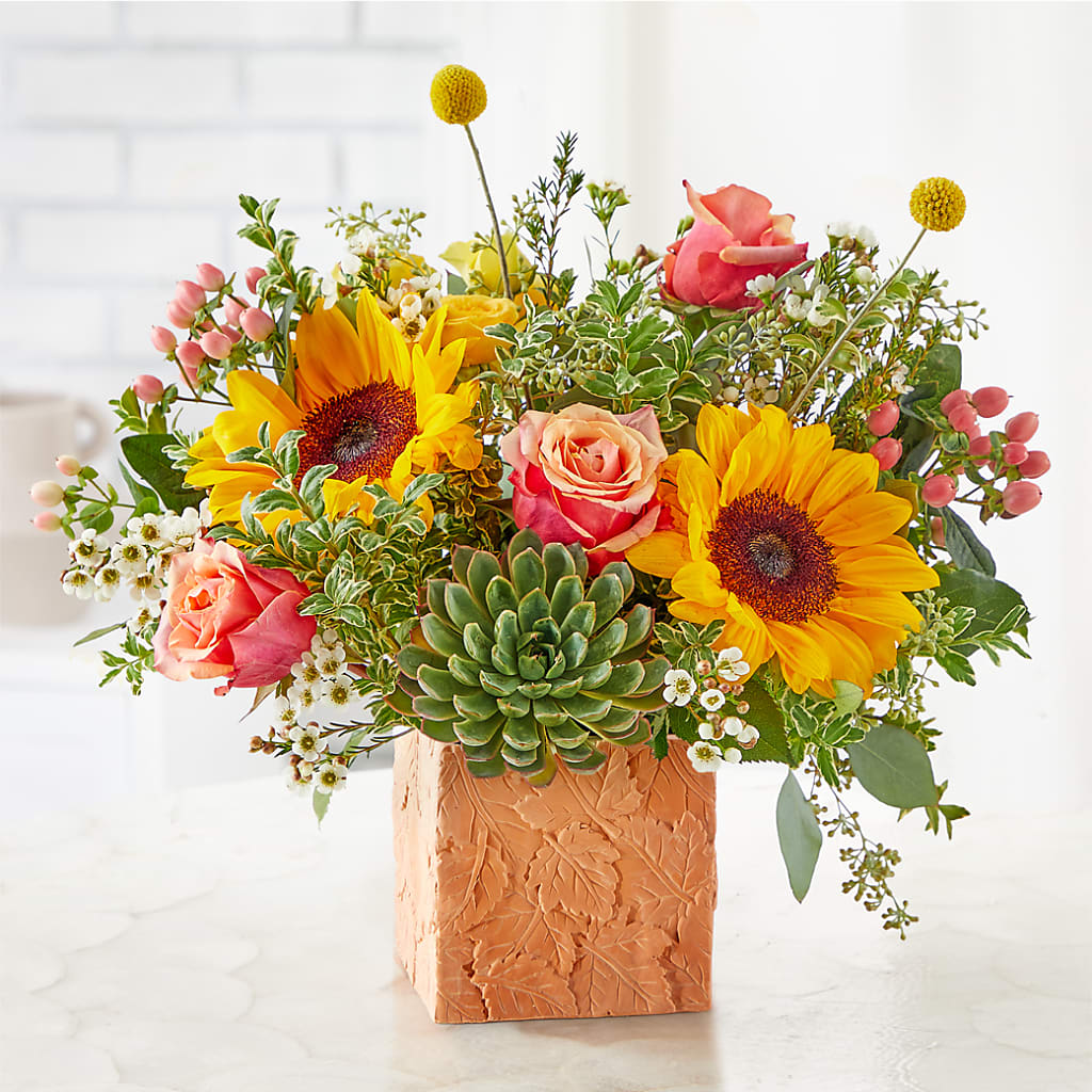 Sunflower Season Bouquet – FUJI'S ALADDIN FLOWERS, National City CA
