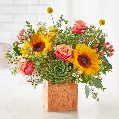 Sunflower Season Bouquet – FUJI'S ALADDIN FLOWERS, National City CA