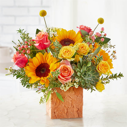 Sunflower Season Bouquet – FUJI'S ALADDIN FLOWERS, National City CA