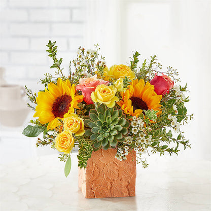 Sunflower Season Bouquet – FUJI'S ALADDIN FLOWERS, National City CA