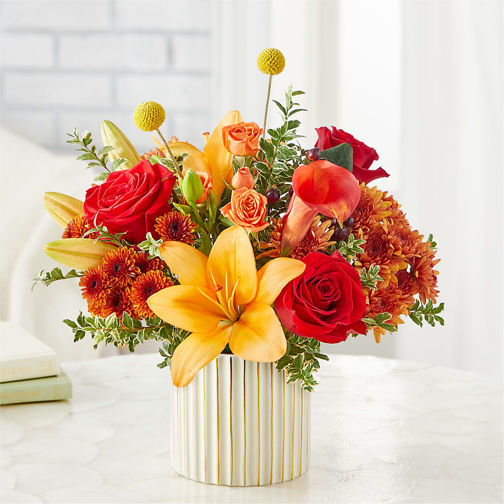 Scarlet Skies Bouquet – FUJI'S ALADDIN FLOWERS, National City CA
